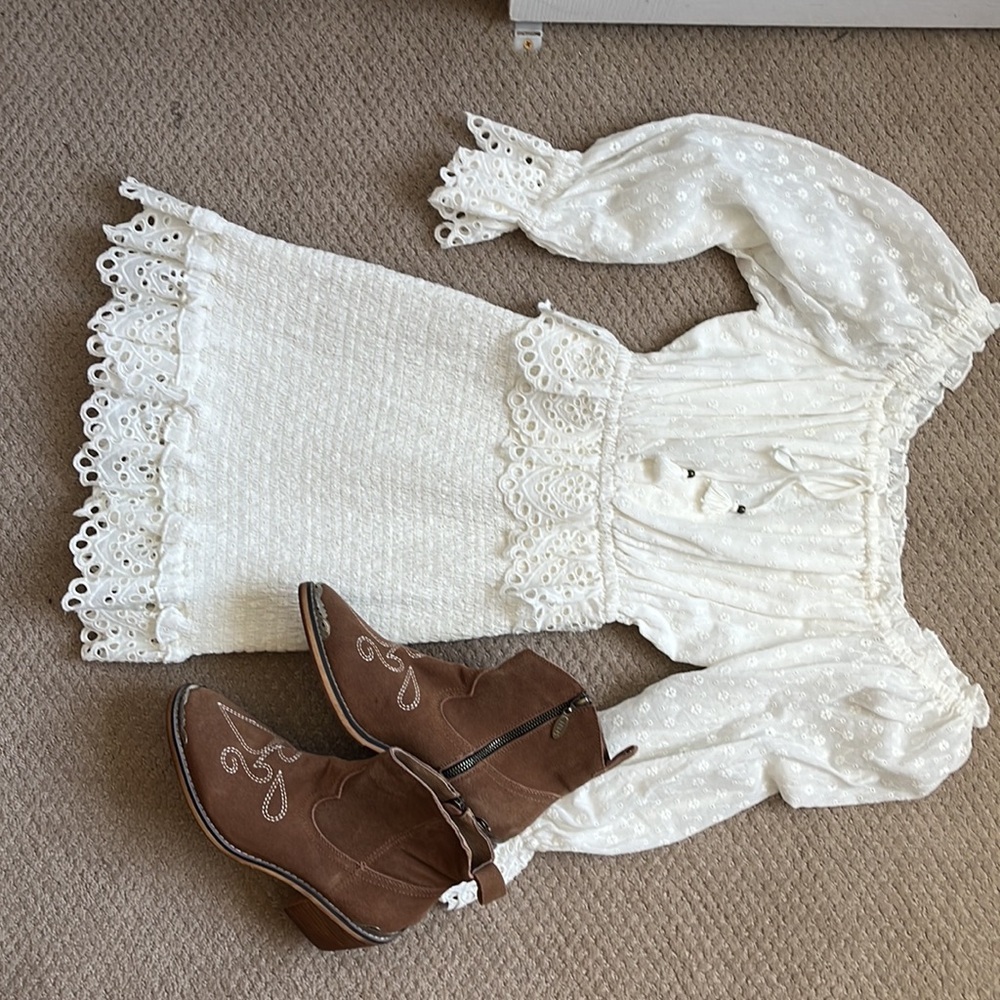 Spell Daisy Chain Ruched mini dress - Picture 13 of 13